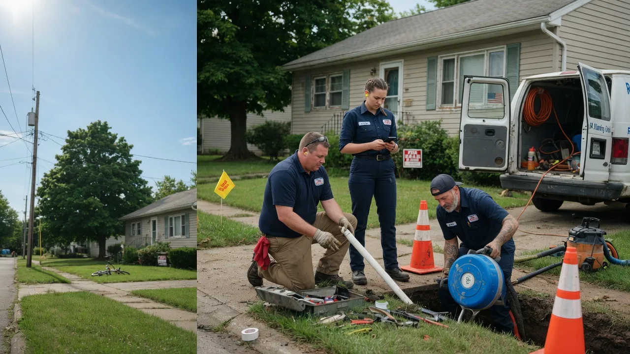 Sewer Line Repair in Bentonville, OH near me